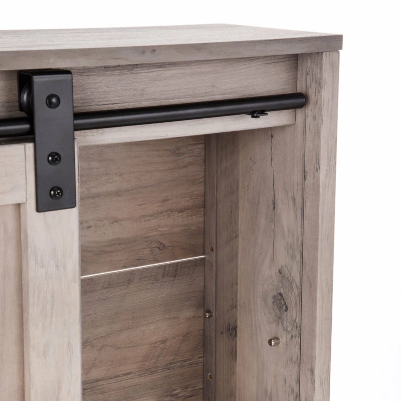 Cheap โค๏ธ Landia Home Bathroom Wall Cabinet With Sliding Barn Door ๐ฏ - Image 5