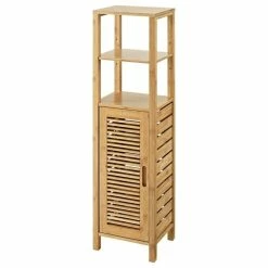 Top 10 🥰 Linon Home Decor Products Bracken Mid Cabinet Natural Bamboo 💯