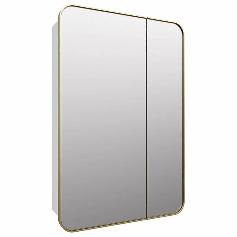 Cheapest 😍 Glass Warehouse Medicine Cabinets, Satin Brass 🎁
