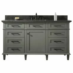Coupon ๐ Legion Furniture 60" Single Sink Vanity, Pewter Green ๐