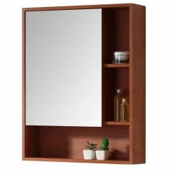 Best deal 😍 Fine Fixtures Surface Mount Bathroom Medicine Cabinet, Walnut. 😍