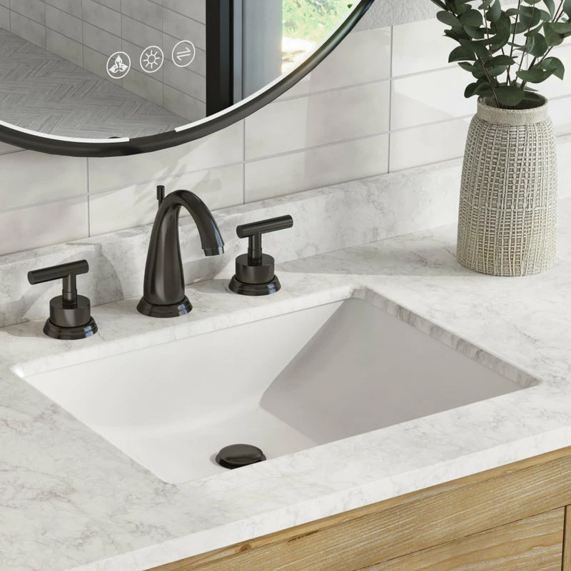 Cheap ๐ MOD Rawley Bath Vanity, Weathered Fir, 55", Single Sink, Freestanding โ๏ธ - Image 4