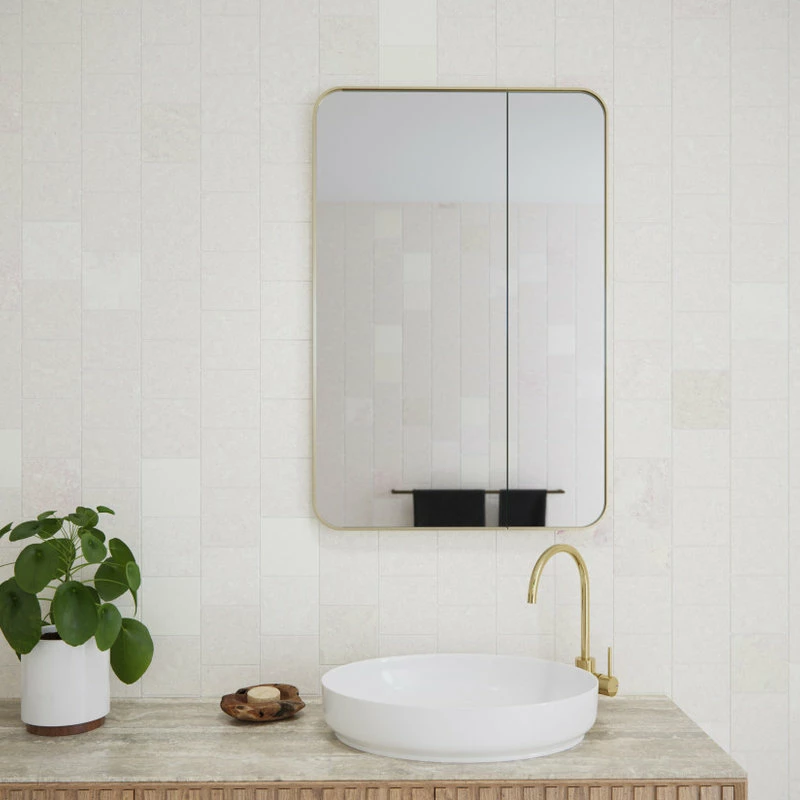 Cheapest 😍 Glass Warehouse Medicine Cabinets, Satin Brass 🎁 - Image 9