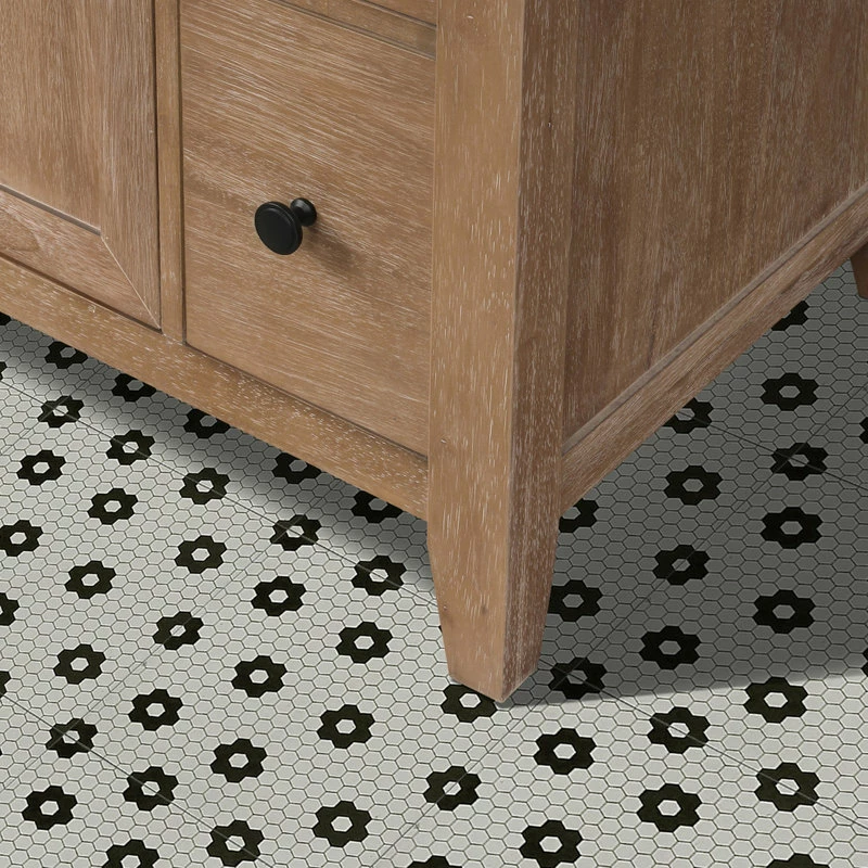 Flash Sale ๐ Ari Kitchen & Bath Sally 42" Single Bathroom Vanity In Ash Brown With Italian Carrara Marble Top โ - Image 5