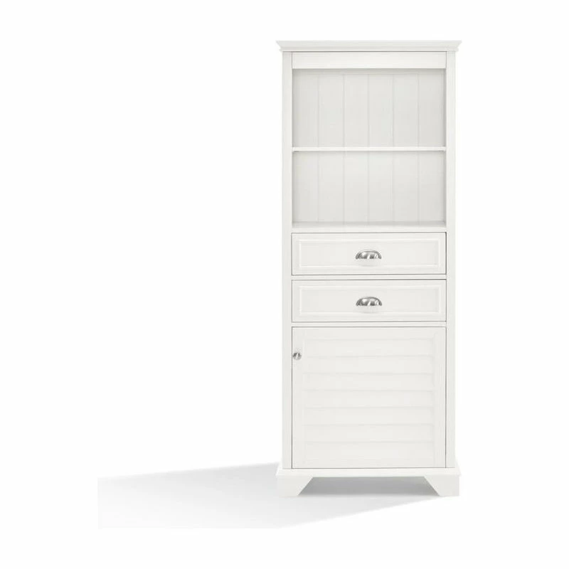 Best reviews of ๐ Crosley Lydia Tall Cabinet, White ๐ฅฐ - Image 3