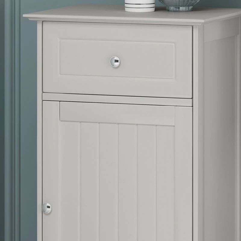 Promo 🎉 GDFStudio Chloe Modern Bathroom Storage Cabinet, Light Gray 🥰 - Image 3