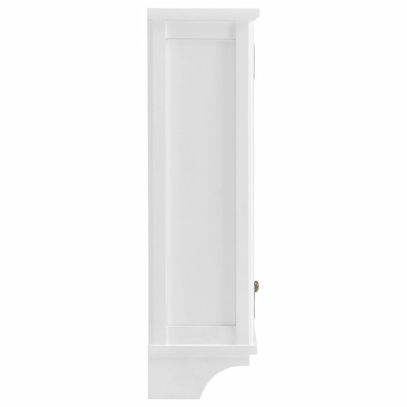 Budget ✨ Bolton Furniture, Inc. Dorset Bath 27"W X 29"H Wall Mounted Cabinet, Mirror And Towel Rod 🎁 - Image 5