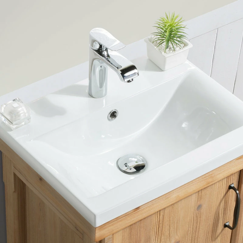 Promo โญ Ari Kitchen & Bath Marina 20.5" Bathroom Vanity, Driftwood Finish ๐ - Image 5