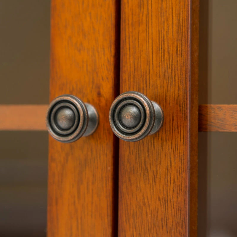 Cheapest ๐ Glitzhome 24.1"H Wooden Bathroom Wall Storage Cabinet With Double Doors ๐ - Image 3