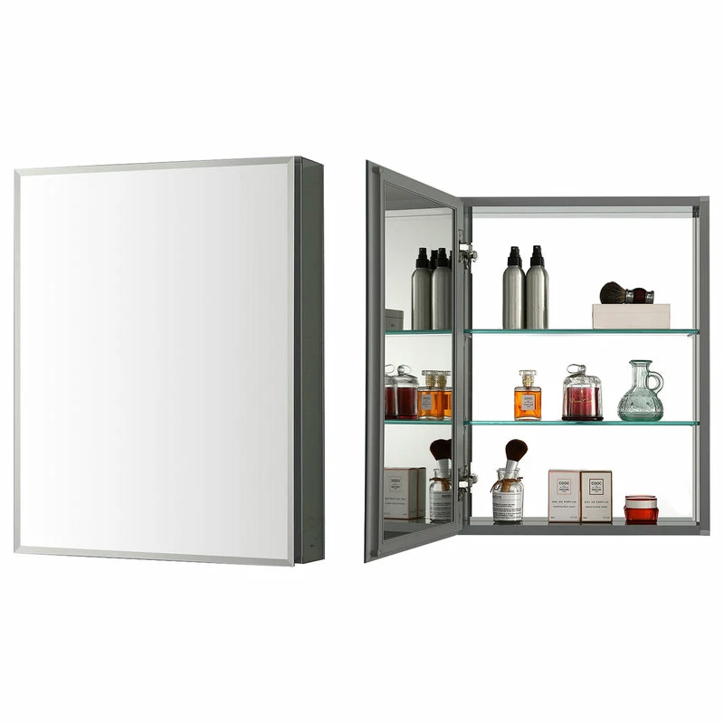 Hot Sale ๐ฅ Blossom Kitchen & Bath Supply Aluminum Bathroom Medicine Cabinet, Recess Or Surface Mount, 16“x20" ๐