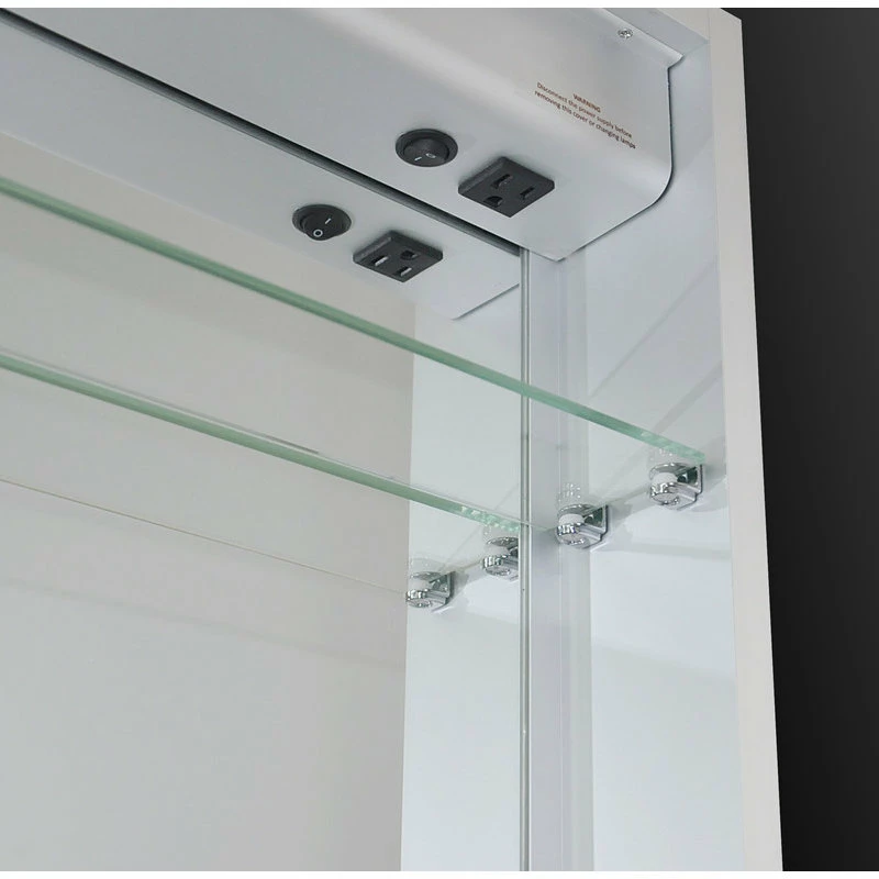 Cheapest 🧨 Innoci-usa Recessed LED Medicine Cabinet 16"W X 20"H, Right Hinge 🤩 - Image 3