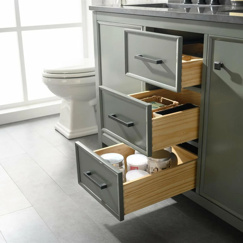 Coupon 💯 Legion Furniture 54" Double Sink Vanity Cabinet, Pewter Green ⭐ - Image 6