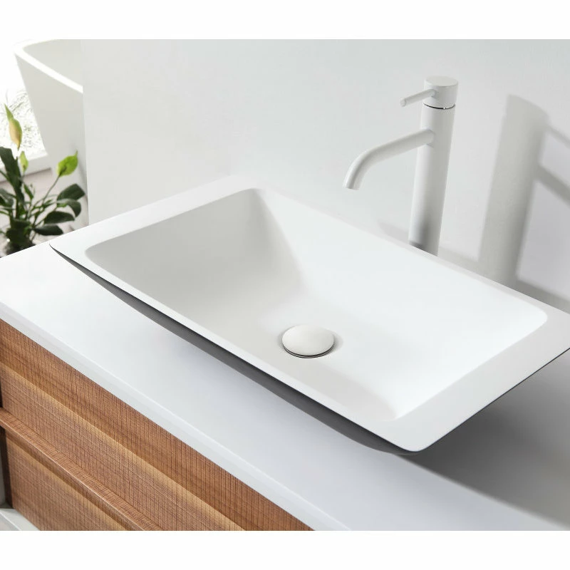 Hot Sale ⭐ Cartisan Design & Build Group, Inc. Goreme 48" Wall Mount Vanity, Open Shelf, Walnut/White 🌟 - Image 8