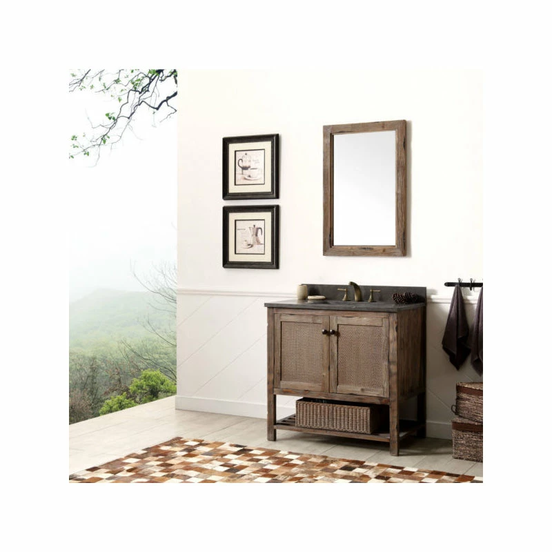 Flash Sale โ๏ธ Legion Furniture Single Sink Vanity, Rustic Brown, 36" ๐ - Image 3
