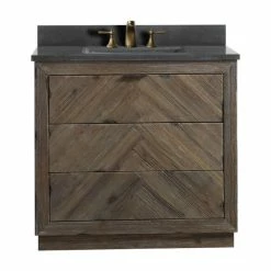 Cheap ๐ Legion Furniture Single Sink Vanity, Rustic Brown, 36" โ๏ธ