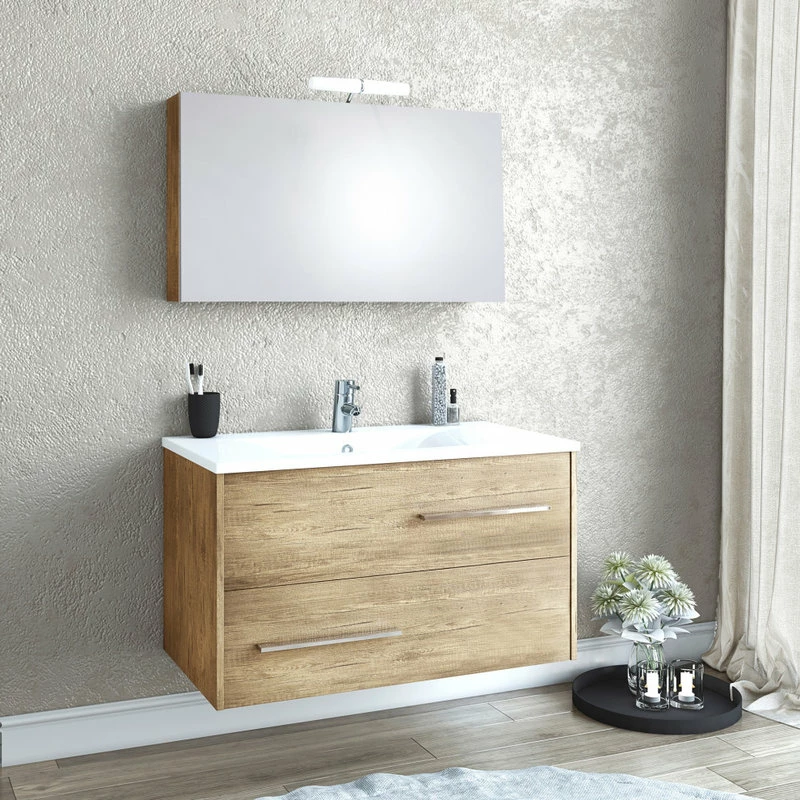 Cheapest โ A Touch Of Design Frameless 34" Medicine Cabinet With Full Mirror Front, Phaedra Wood ๐งจ - Image 4