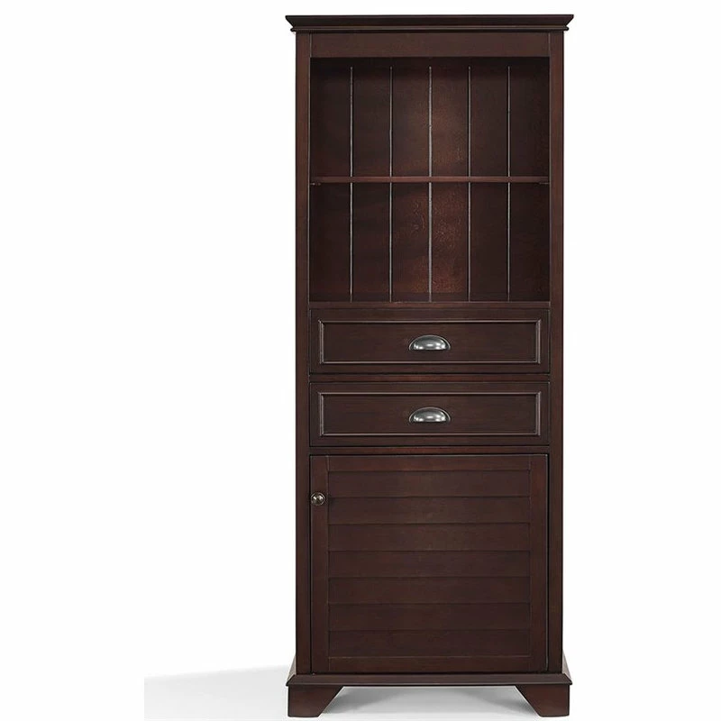 Promo 😉 Crosley Lydia Contemporary Linen Cabinet In Espresso 😀 - Image 3