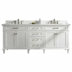 Cheap ๐งจ Legion Furniture 80" Double Sink Vanity Cabinet, White ๐คฉ