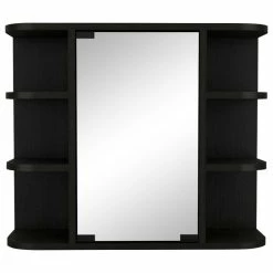 Cheapest 😍 FM FURNITURE Valdez Medicine Cabinet, Black 😍