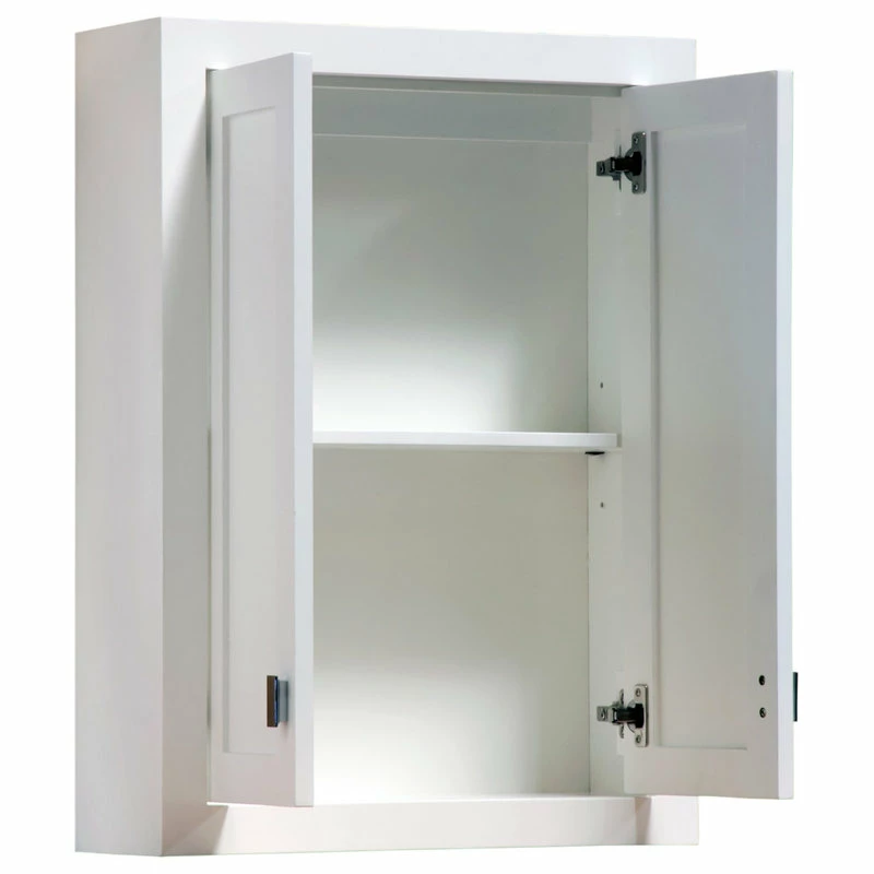 Flash Sale ⌛ Water Creation Madison Collection Wall Cabinet In White ✔️ - Image 3
