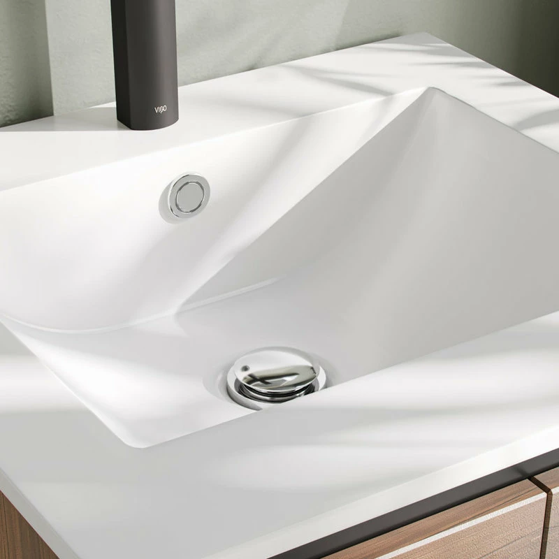 Coupon 🛒 MOD Foundry Bath Vanity, Walnut, 20", Integrated Single Sink, Freestanding 💯 - Image 4