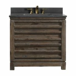 New 🛒 Legion Furniture Single Sink Vanity, Rustic Brown, 36" 🥰