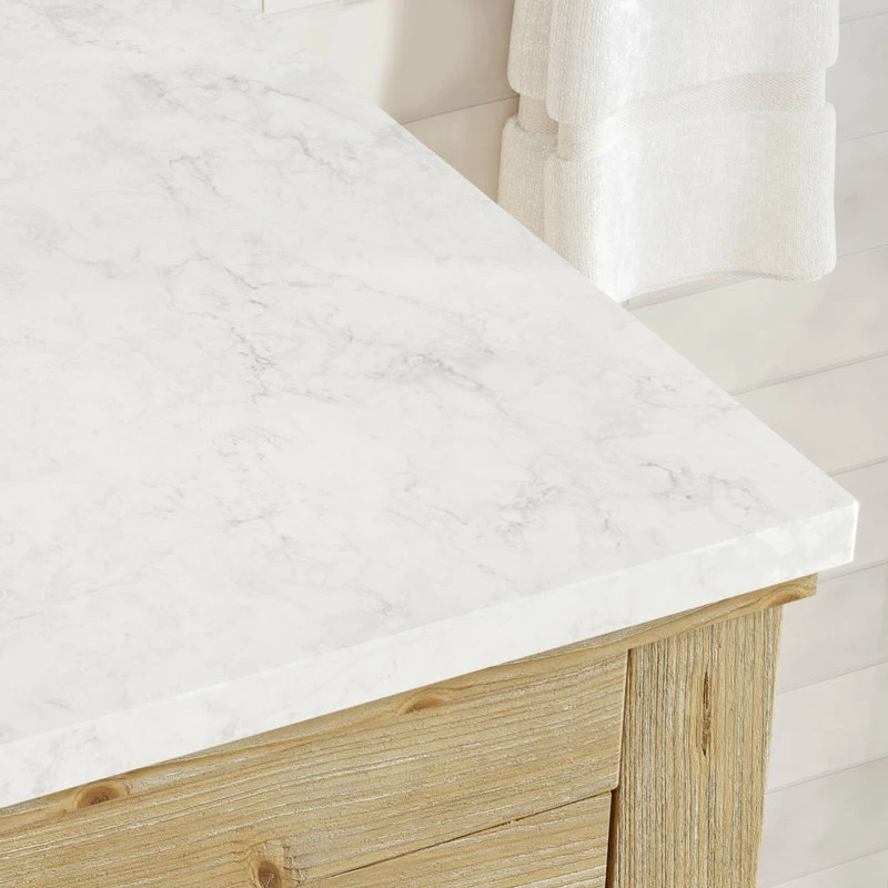 Cheap ๐ MOD Rawley Bath Vanity, Weathered Fir, 55", Single Sink, Freestanding โ๏ธ - Image 6