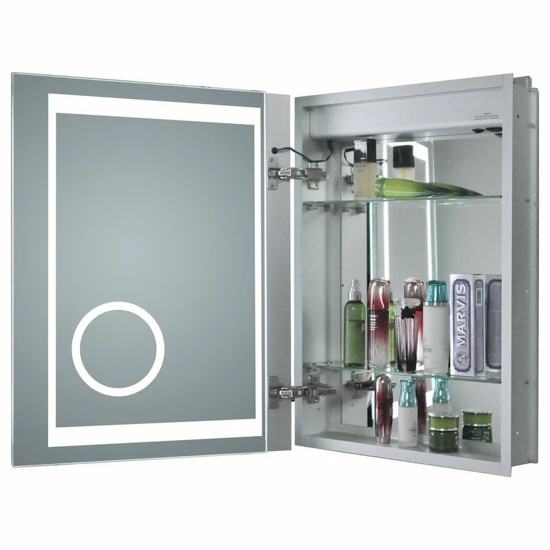 Cheapest 🧨 Innoci-usa Recessed LED Medicine Cabinet 16"W X 20"H, Right Hinge 🤩 - Image 2