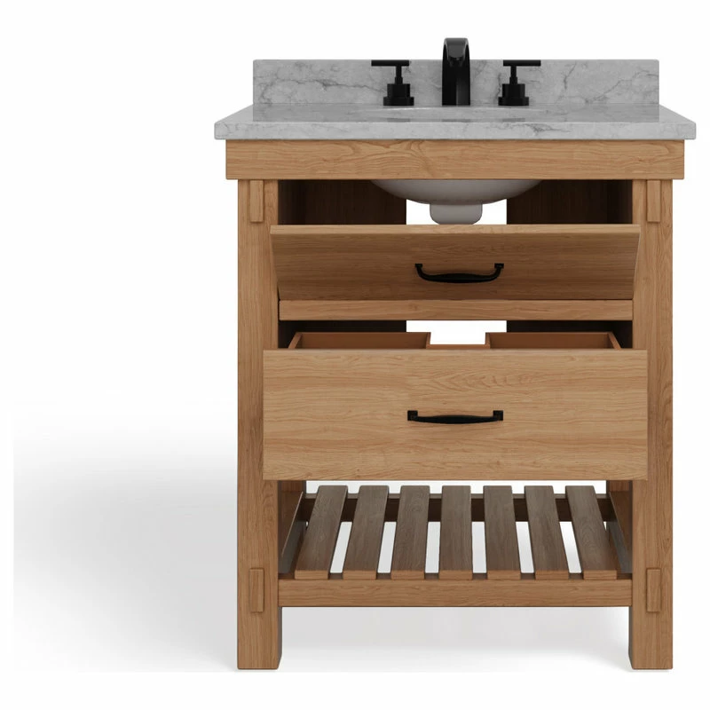 Deals ๐ MOD Bosque Bath Vanity, Weathered Fir, 30", Single Sink, Undermount, Freestanding ๐ - Image 12