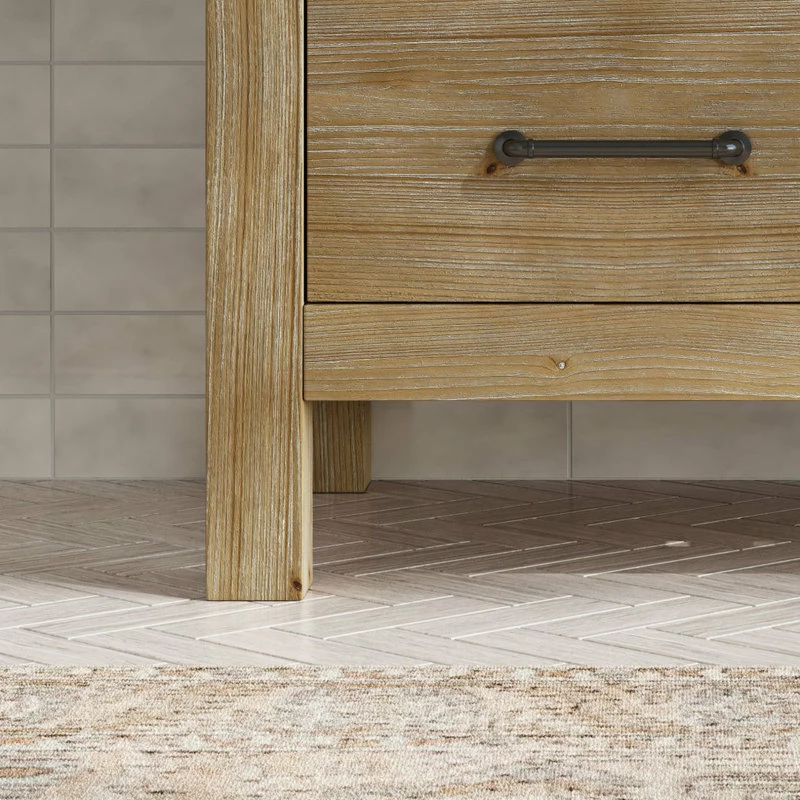 Cheap ๐ MOD Rawley Bath Vanity, Weathered Fir, 55", Single Sink, Freestanding โ๏ธ - Image 7