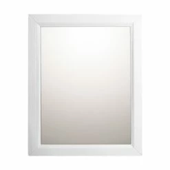 New 😀 Bellaterra Home 24", Mirror Cabinet, White 🔔