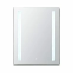 Best Sale ✨ AQUADOM Royal Basic Bathroom Led Lighted Medicine Cabinet Left Hinge 24"x30"x5" 🌟
