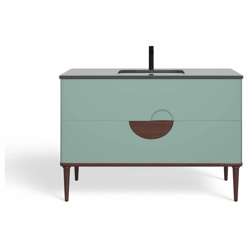 Outlet ⌛ MOD Rhonda Bath Vanity, Aloe Green, 48", Single Sink, Freestanding 🛒 - Image 9