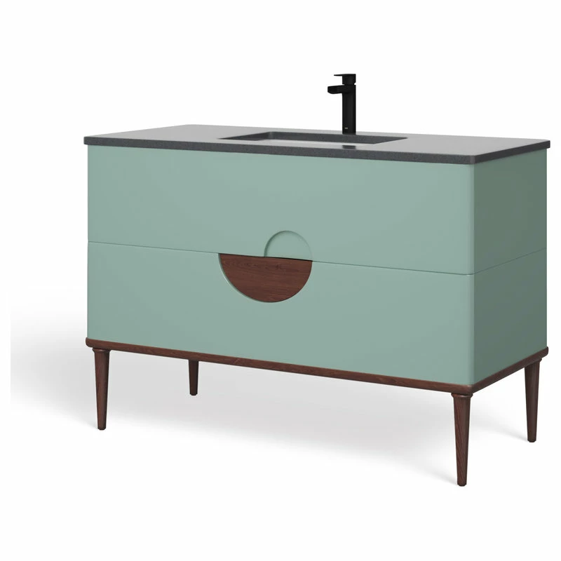 Outlet ⌛ MOD Rhonda Bath Vanity, Aloe Green, 48", Single Sink, Freestanding 🛒 - Image 10