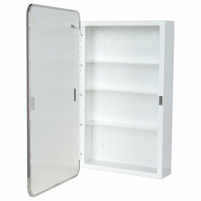 Hot Sale ๐ Ketcham Medicine Cabinets/Fred Silver & Company Round Corner Series Left Hinged Medicine Cabinet, 16"x28" ๐ฏ - Image 2