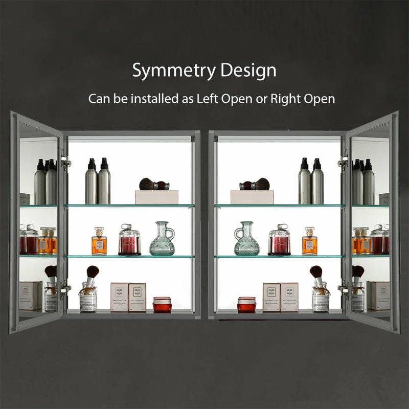 Hot Sale ๐ฅ Blossom Kitchen & Bath Supply Aluminum Bathroom Medicine Cabinet, Recess Or Surface Mount, 16“x20" ๐ - Image 3