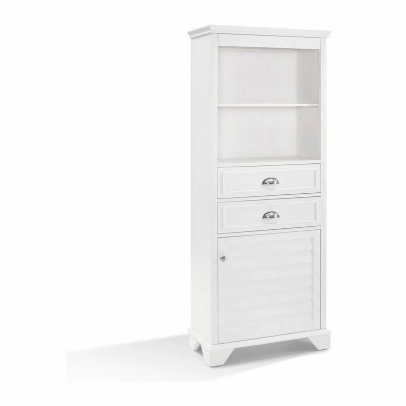 Best reviews of ๐ Crosley Lydia Tall Cabinet, White ๐ฅฐ - Image 2