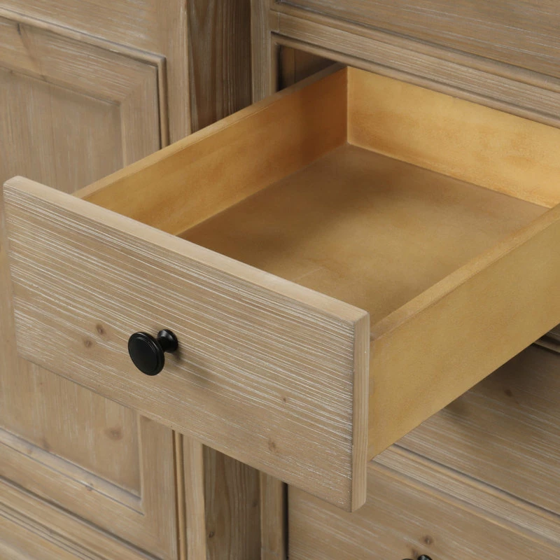 Best deal โ๏ธ Ari Kitchen & Bath Kelly 60" Bathroom Vanity, Weathered Fir Finish, Italian Carrara Marble Countert โค๏ธ - Image 6