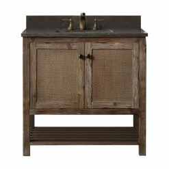 Flash Sale ✔️ Legion Furniture Single Sink Vanity, Rustic Brown, 36" 👏