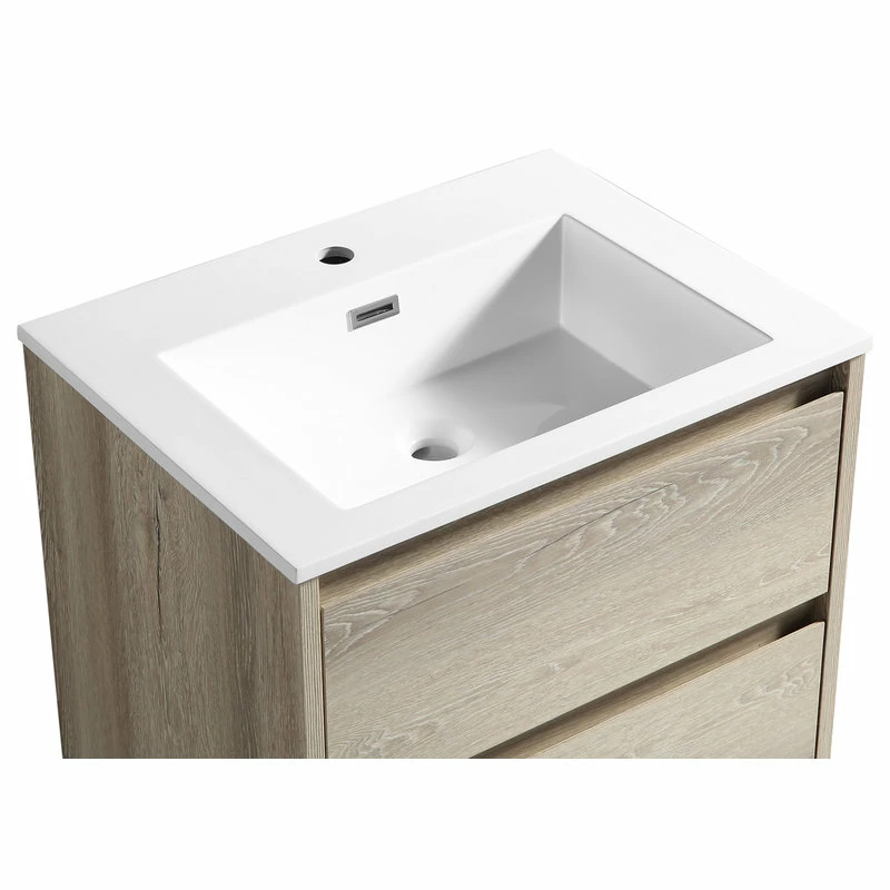 Deals ✔️ Flairwood Decor The Marlow Single Bathroom Floating Vanity, Liv, 24" 🛒 - Image 5