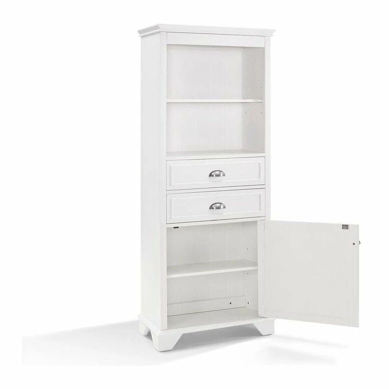 Best reviews of ๐ Crosley Lydia Tall Cabinet, White ๐ฅฐ - Image 4