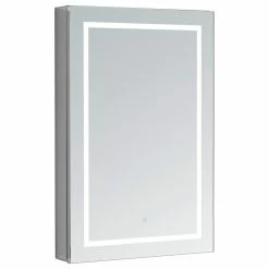 Discount 😍 AQUADOM Royale Plus LED Medicine Cabinet Defogger Left Hinge 24"x36"x5" 🌟