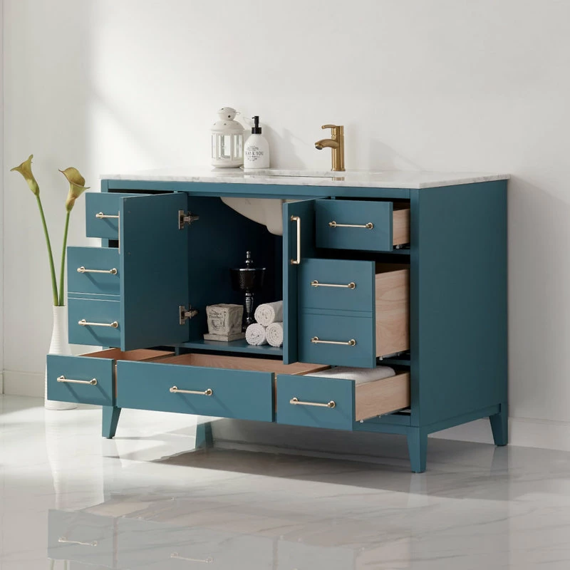 Deals ✔️ Altair Sutton Royal Green Bathroom Vanity Set, 48", Without Mirror 😍 - Image 4