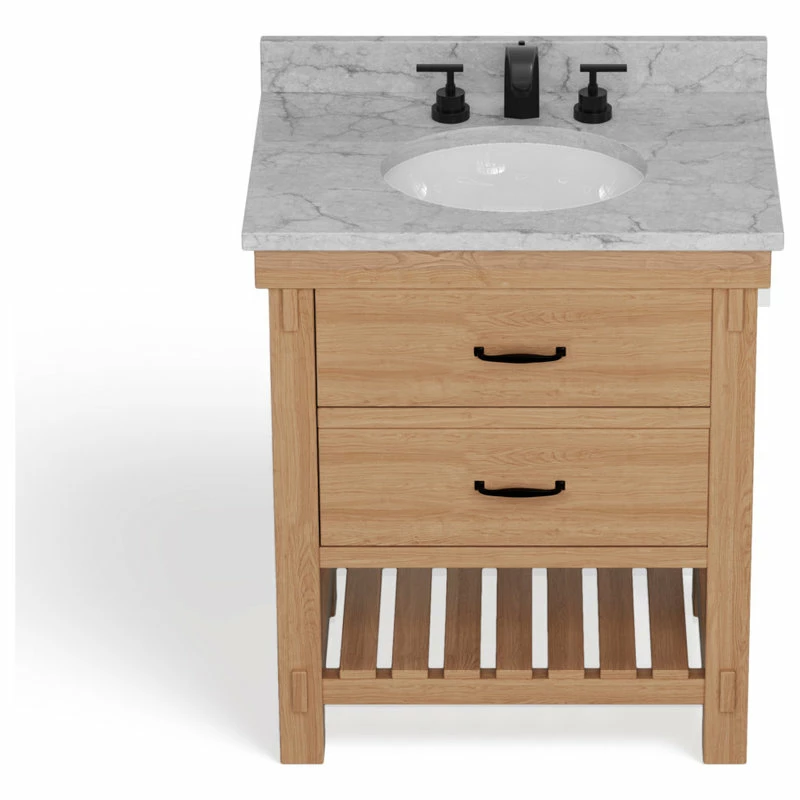 Deals ๐ MOD Bosque Bath Vanity, Weathered Fir, 30", Single Sink, Undermount, Freestanding ๐ - Image 13