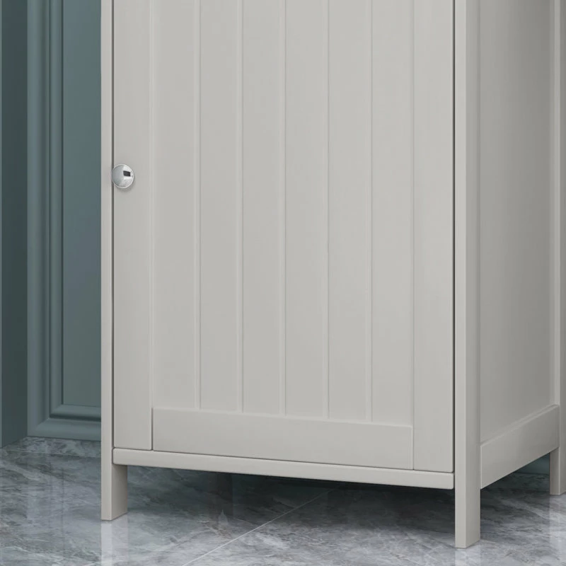 Promo 🎉 GDFStudio Chloe Modern Bathroom Storage Cabinet, Light Gray 🥰 - Image 4