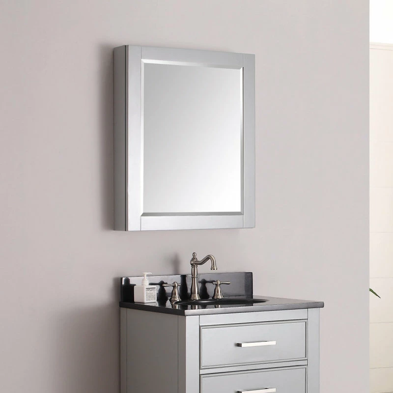 New ๐ฏ Avanity Corporation Avanity 28" Mirror Cabinet, Chilled Gray Finish ๐ - Image 4
