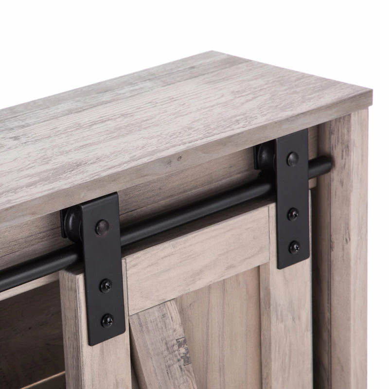 Cheap โค๏ธ Landia Home Bathroom Wall Cabinet With Sliding Barn Door ๐ฏ - Image 4