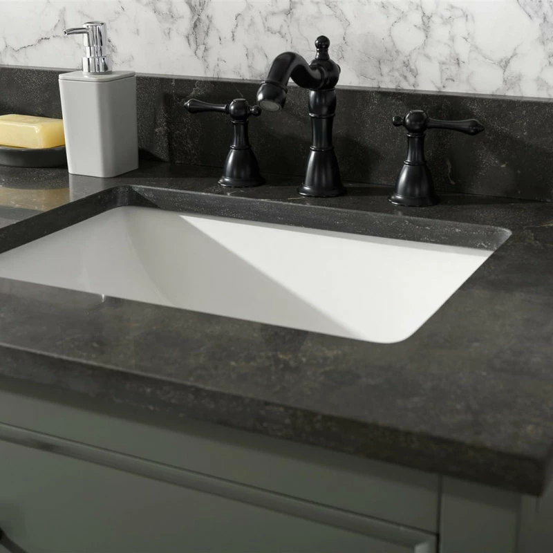 Coupon 💯 Legion Furniture 54" Double Sink Vanity Cabinet, Pewter Green ⭐ - Image 4