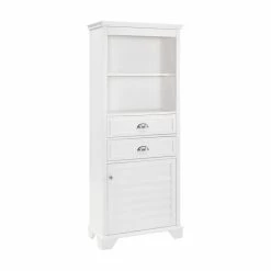 Best reviews of 👏 Crosley Lydia Tall Cabinet, White 🥰
