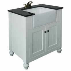 Best Pirce 😀 Legion Furniture Legion Mara Vanity With Farm Sink, White 🎉